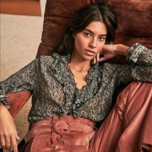 Sezane Chemise kelly blouse